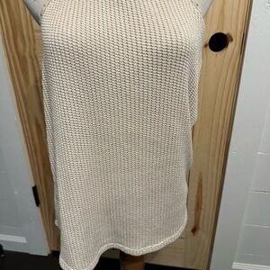 Beige Knit Women's Sweater